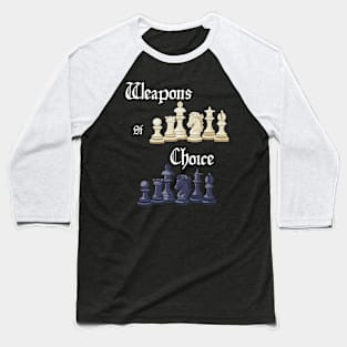 Weapons of Choice Baseball T-Shirt